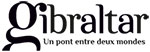 Logo de la revue Gibraltar, "pont entre deux mondes"