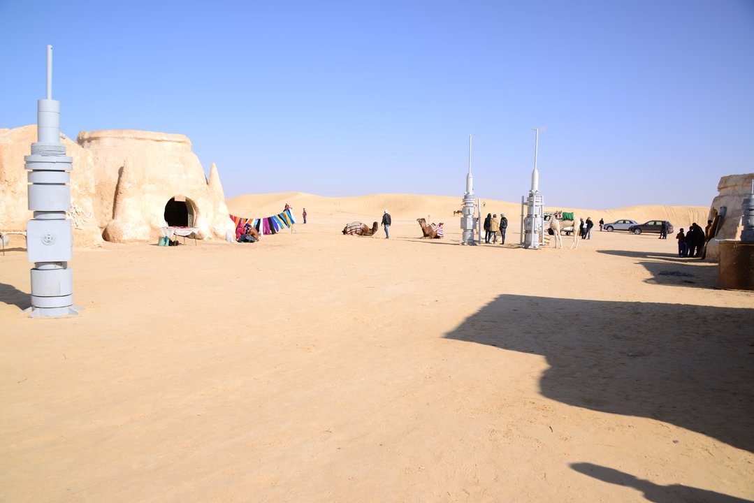 Le village de Tatooine des films Star Wars