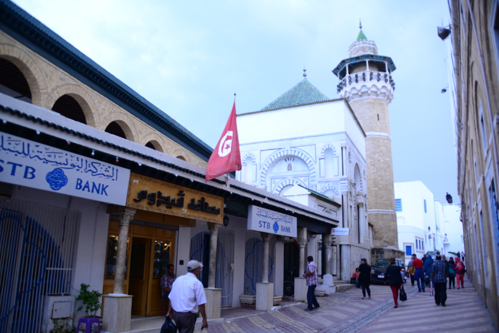 Minaret dans la médina tunisoise