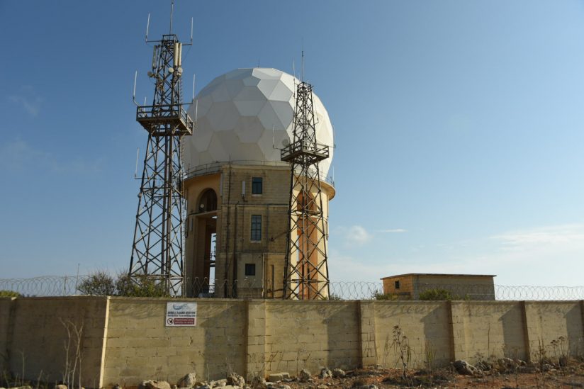 Station radar à Malte