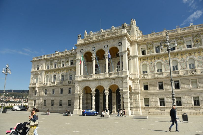 Palazzo del governo, à Trieste